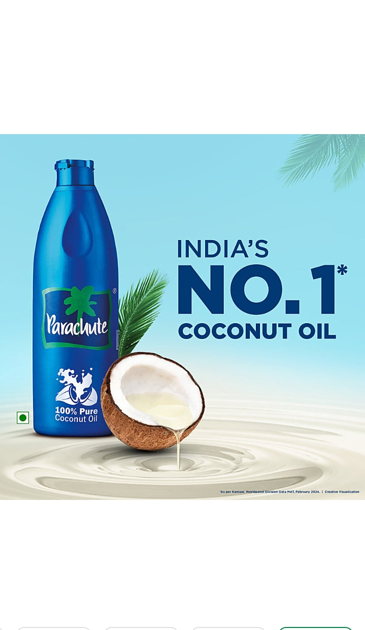Parachute 100% Pure Coconut Oil