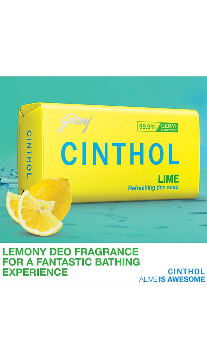 Cinthol Refreshing Lime Deo Bathing Soap