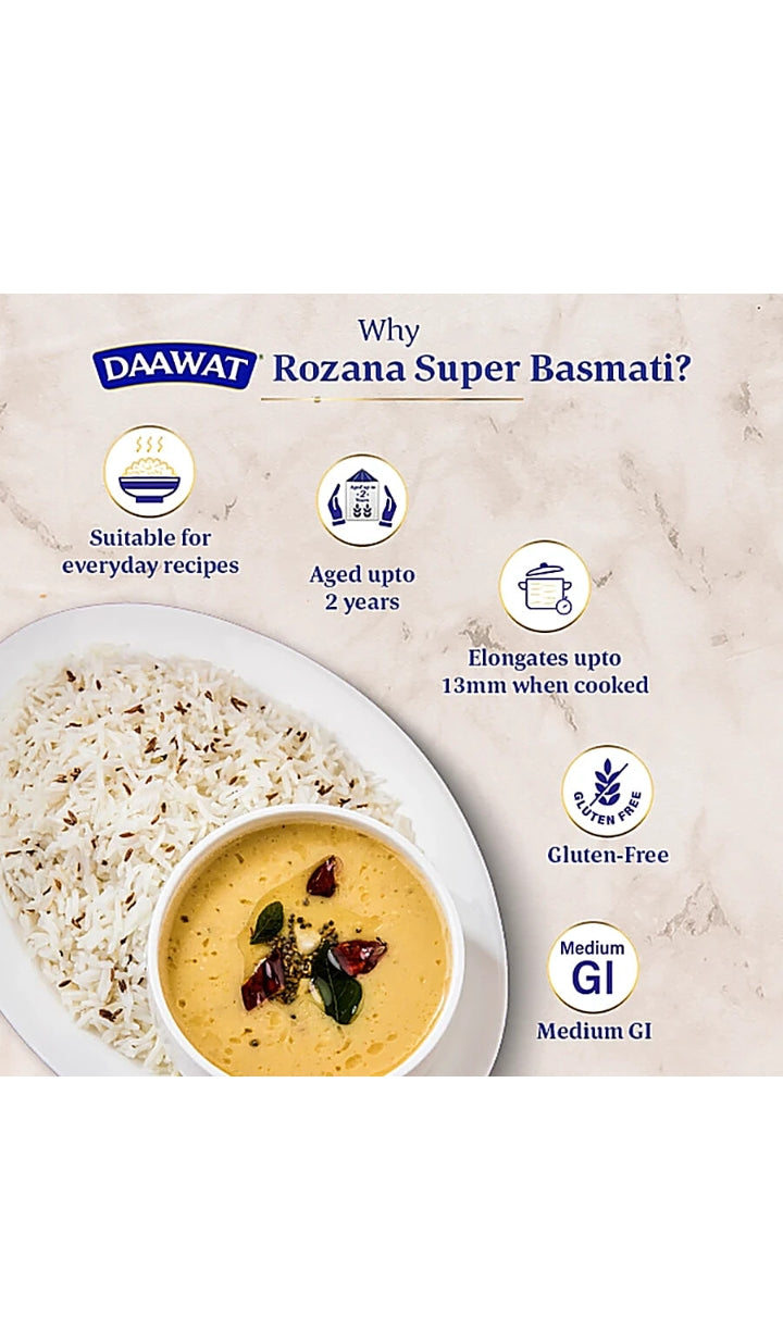 Rozana Super Basmati Rice