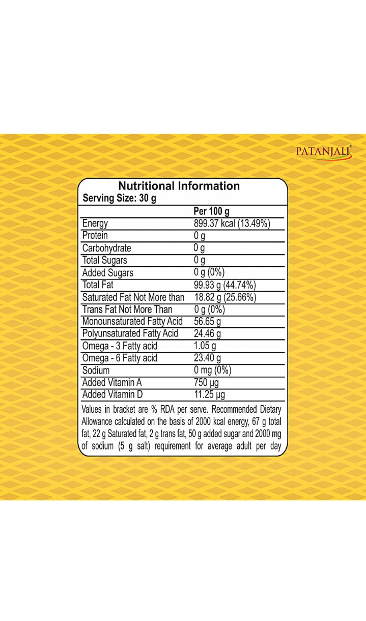 Patanjali Virgin Groundnut Oil