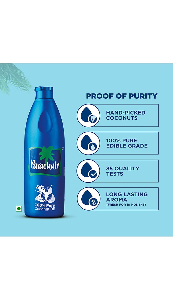 Parachute 100% Pure Coconut Oil