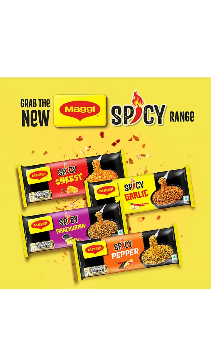 Spicy Garlic Instant Noodles