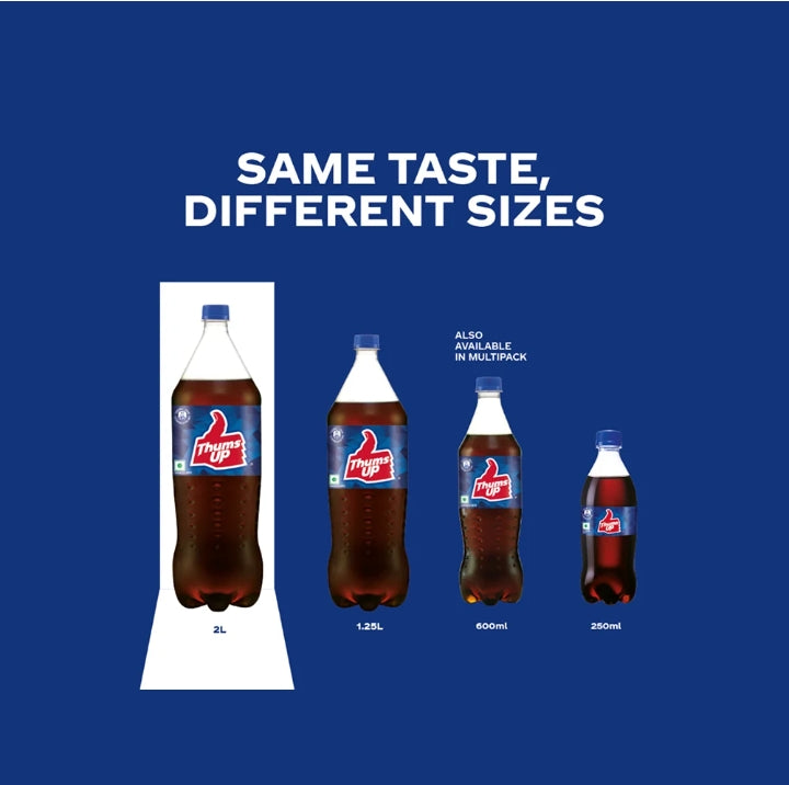 Thums Up Cola Soft Drink (2 l)