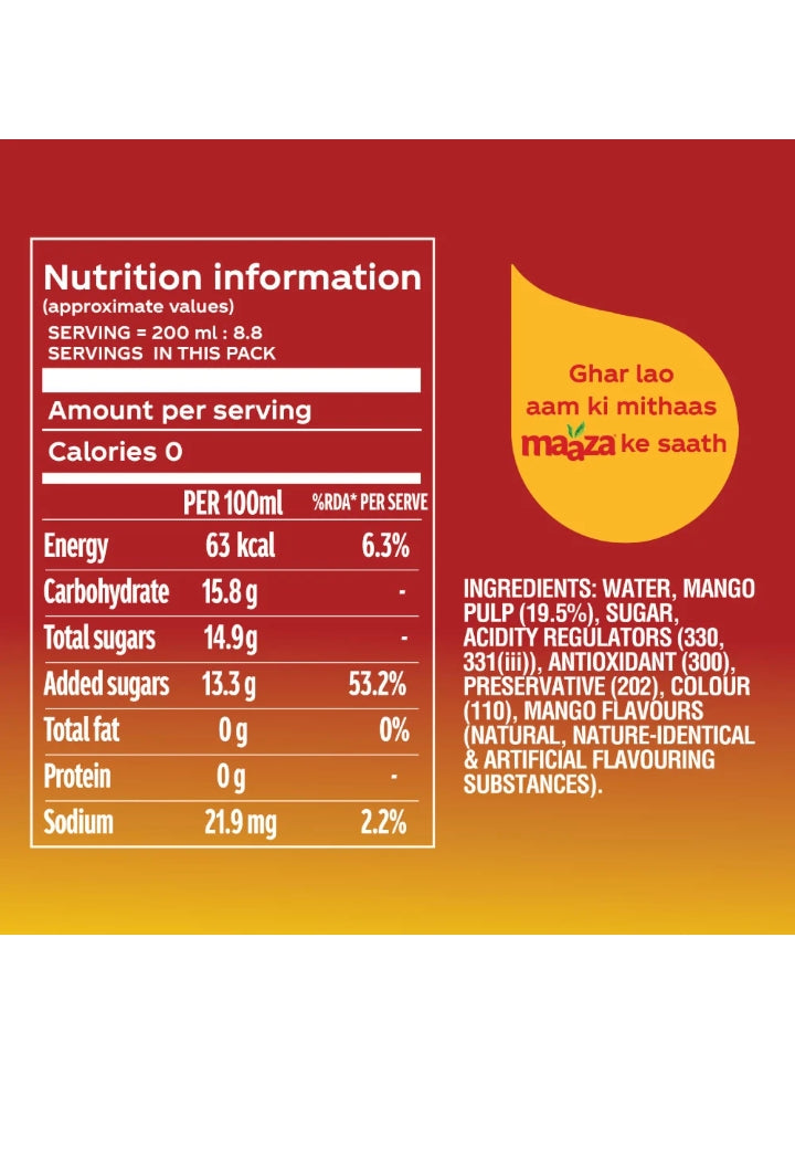 Maaza Mango Drink