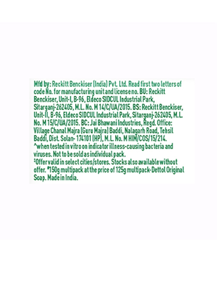 Dettol Original Bathing Bar Soap with 12 Hr Protective Shield