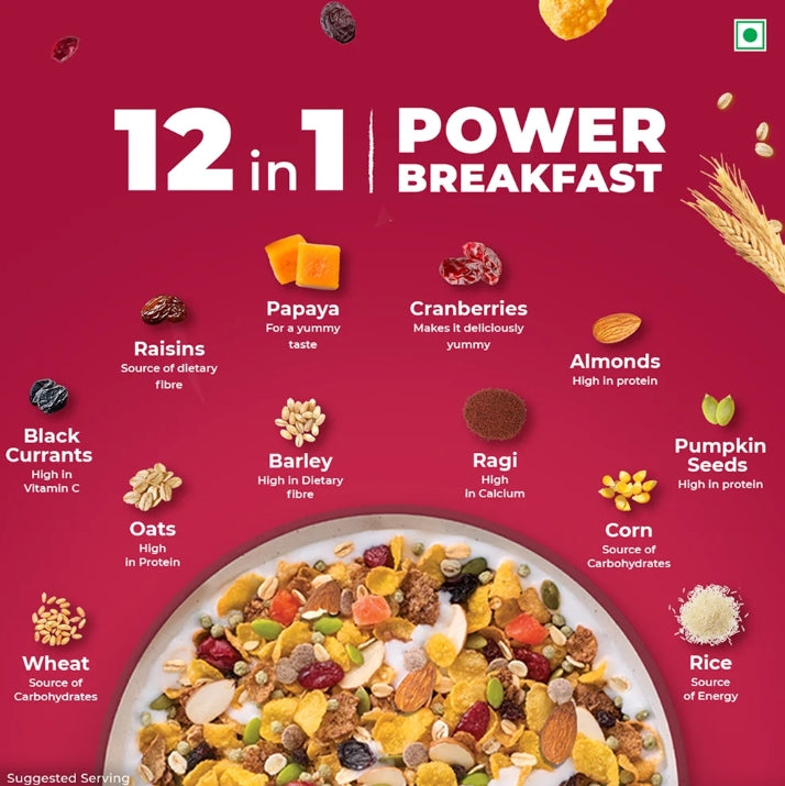 Kellogg's Muesli Fruit, Nut & Seeds